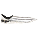 Medieval Knight Armour Sabatons Replica LARP Silver Steel 286238