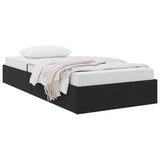 Storage Bed with Headboard Black 90 x 190 cm Velvet 3370125