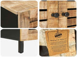 Storage Cabinets Natural 60 x 33 x 75 cm Solid Mango Wood 4018870