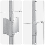 Wild Fence with Posts 25 x 1.6 m 3337138
