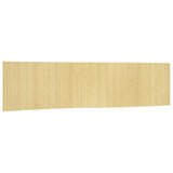 Room Divider Light Natural Width 800 cm Height 165 cm Bamboo 377014
