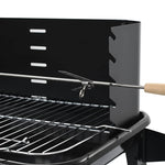 Charcoal BBQ Stand with Wheels 45367
