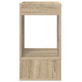 End Table 2 pcs Sonoma Oak 30 x 30 x 56 cm Engineered Wood 890933