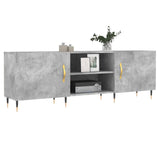 TV Cabinet Concrete Grey 150x30x50 cm Engineered Wood 829080