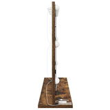 Vanity Mirror Rectangular Smoked Oak 80 x 55 x 18 cm 868297