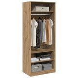 Wardrobe Artisian Oak 80x50x200 cm Engineered Wood 3307701