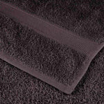 Towels 4 pcs Anthracite 100x200 cm 360 gsm 100% Cotton 136698