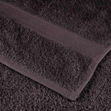 Towels 4 pcs Anthracite 100x200 cm 360 gsm 100% Cotton 136698