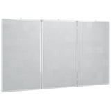 Magnetic Whiteboard Foldable 150x100x1,7 cm Aluminium 4005361