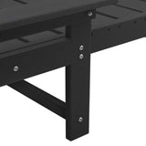 Garden Lounge Furniture 3 pcs Black 38 x 38 x 46cm Polyethylene 3335856