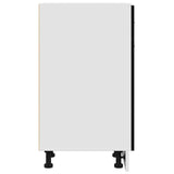 Hanging Cabinet Black Oak 30 x 46 x 81.5 cm Engineered Wood 863237