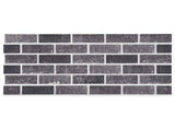 Wall Panels 10 pcs 100 x 50 cm Black and Grey EPS Foam 42046093