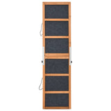 Dog Ramp Grey 120x30 cm Solid Wood Fir 172419