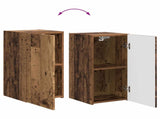 TV Cabinet Set Wall-mounted 5 pcs Old Wood Engineered Wood 3409076