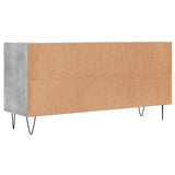 TV Cabinet Concrete Grey 103.5x30x50 cm Engineered Wood 826992