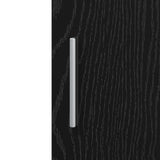 Highboard 2 pcs Black Oak 30 x 42.5 x 185 cm 3365578