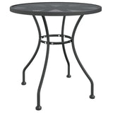 Garden Dining Set Anthracite Expanded metal mesh Medium Foldable 3084712