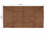 Area Rug Grey 240 x 340 cm Jute 42010422