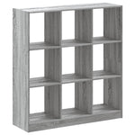 Bookcase Grey Sonoma 102x32x108 cm Engineered Wood 3307842