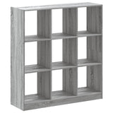 Bookcase Grey Sonoma 102x32x108 cm Engineered Wood 3307842