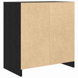 Sideboard Black Oak 70 x 41 x 75 cm Engineered Wood 875230