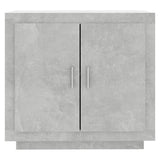 Sideboard Concrete Grey 80x40x75 cm Engineered Wood 811821