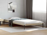 Bed Frame Sonoma Oak 80 x 200 cm Engineered Wood 8009125