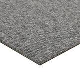 Carpet Floor Tiles 20 pcs 5 m 50x50 cm Grey 147311