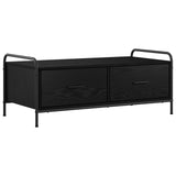 Coffee Table Black Oak 99.5 x 49 x 41 cm Engineered Wood 8013608