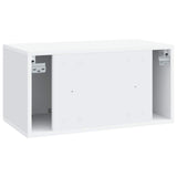 Wall-Mounted TV Cabinet White 59.5 x 31 x 30 cm Engineered Wood 899385