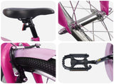 Kids Bike 20 Inches for 6-11 Years Old Dark Pink 42009671