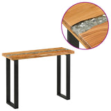 Console Table Brown 100 x 35 x 75 cm Solid Teak Wood 42015920