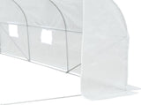 Walk-In Polytunnel Greenhouse Warm House Garden Tunnel Shelter Plant Shed with Door and Windows, T3398P311615