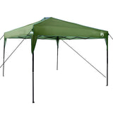 Canopy Tent Manual Green 290 x 290 x 251 cm Fabric 42007387