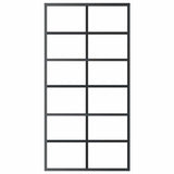151019 Sliding Door ESG Glass and Aluminium 102x205 cm Black