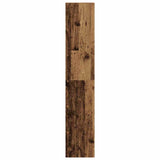 Bookcases 2 pcs Stackable Old Wood 30x30x80 cm Engineered Wood 858818