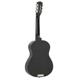 8 Piece Classical Guitar Beginner Set Black 1/2 34" 70127