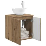 Wall-Mounted Sink Vanity Artisan Oak 49.5 x 35 x 63 cm 890391
