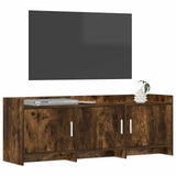 TV Cabinet 130 x 33 x 47 cm Smoked Oak Engineered Wood 8011199