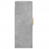 Wall Mounted Cabinet Concrete Grey 69.5x34x90 cm Engineered Wood 830368