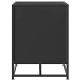 Shoe Bench Black 100x40x53.5 cm Engineered Wood and Metal 849214