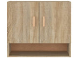 Wall Cabinet Sonoma Oak 60x31x70 cm Engineered Wood 812873