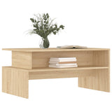Coffee Table Sonoma Oak 90x55x42.5 cm Engineered Wood 834280