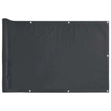 Balcony Privacy Screen Anthracite 600x120 cm PVC 4005487