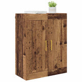 Wall Mounted Cabinet Old Wood 69.5 x 34 x 90 cm Engineered Wood 882424