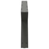 Coffee Table Legs 2 pcs Anthracite 70x cm Steel 4012694