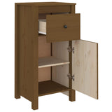 Sideboards 2 pcs Honey Brown 40x35x80 cm Solid Wood Pine 813761
