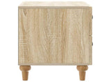 Bedside Cabinet Sonoma Oak 62 x 34.5 x 48 cm Engineered Wood 894087
