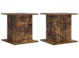 Plant Stand 2 pcs Smoked Oak 30.5 x 30 x 43 cm Engineered Wood 899809