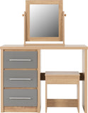 ZNTS Seville 3 Drawer Dressing Table Set 100-107-017